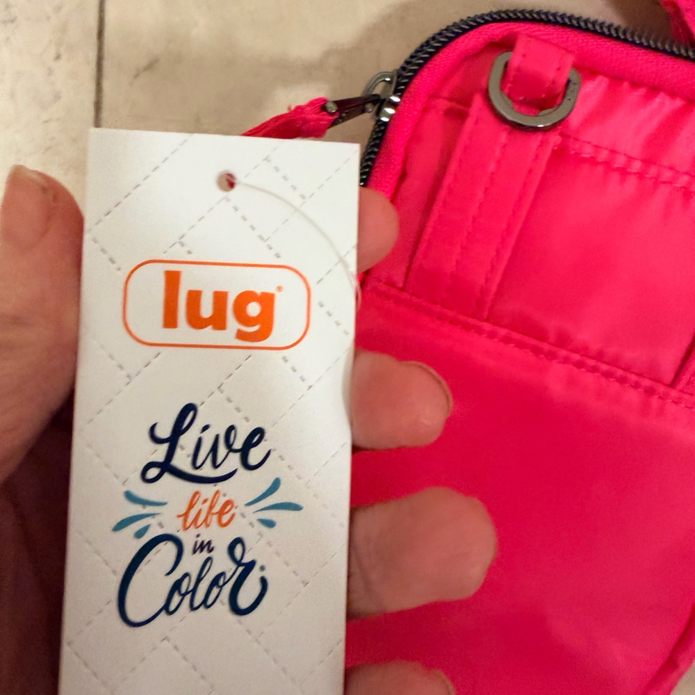 Lug  RDIF Vibrant Pink Quilted Bag - Picture 6 of 6